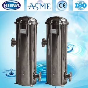 China SS 304 multi media filter housing factory