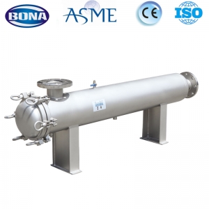 high flowed rate single cartridge filter housing