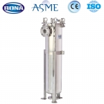 Liquid bag filter housing factory