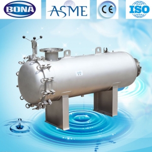 customized  horizontal high flow filter housing