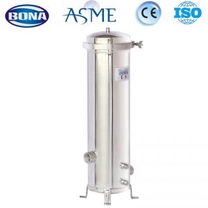 Stainless steel micron housing