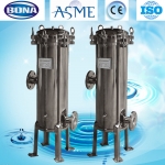 Customized quick flange cartridge filter housing